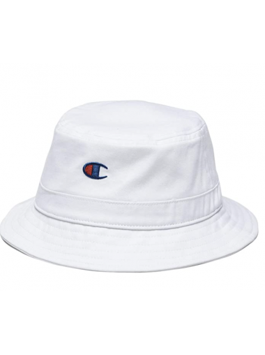 Champion Men's Twill Bucket Hat- White